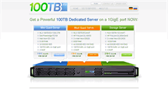Desktop Screenshot of 100tb.eu
